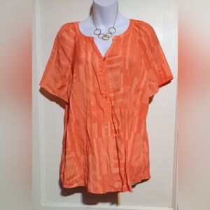 🛍️ BUNDLE ONLY🛍️Kim Rogers Women's Orange Top